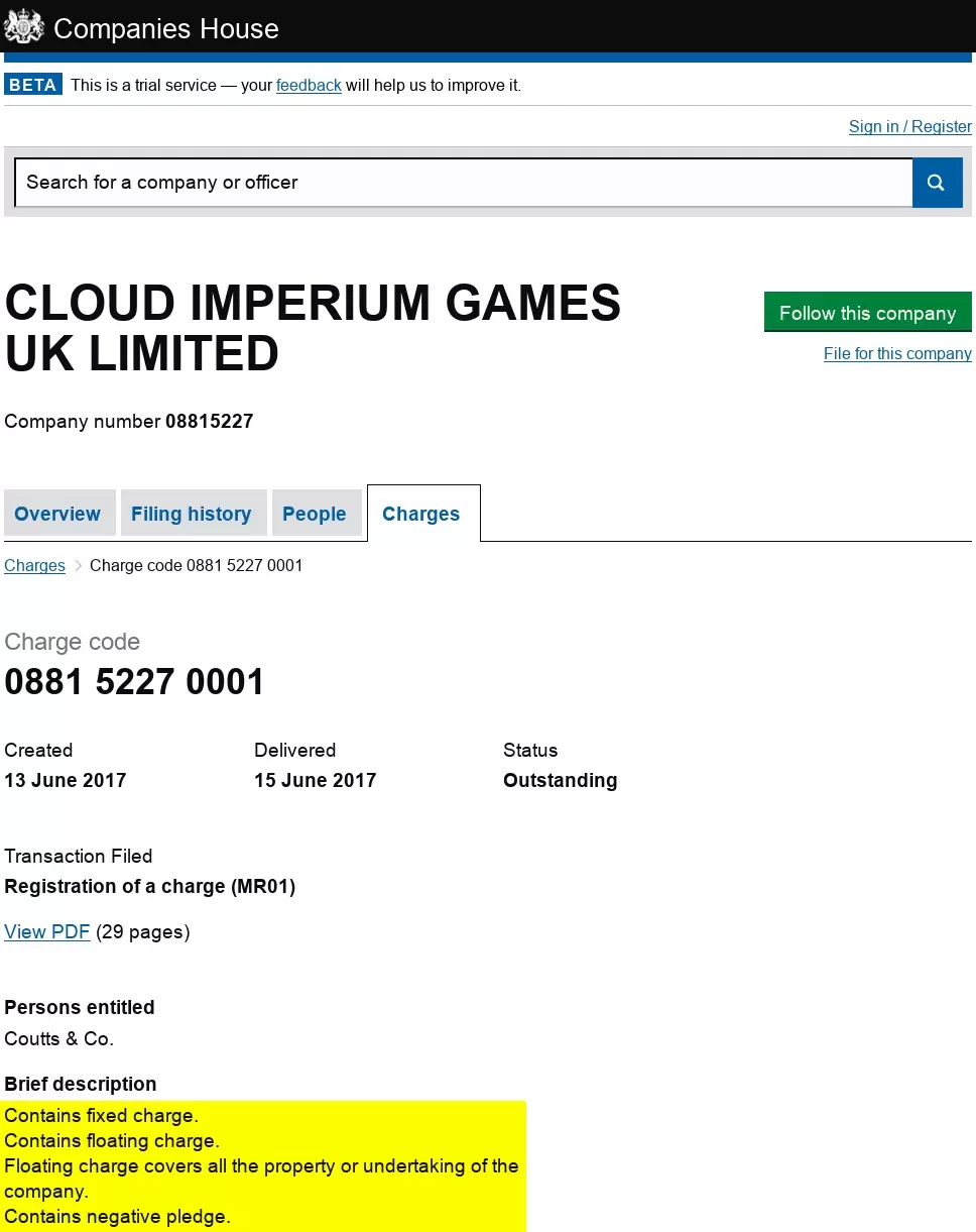 Создатели Star Citizen взяли кредит под залог игры / Cloud Imperium Games