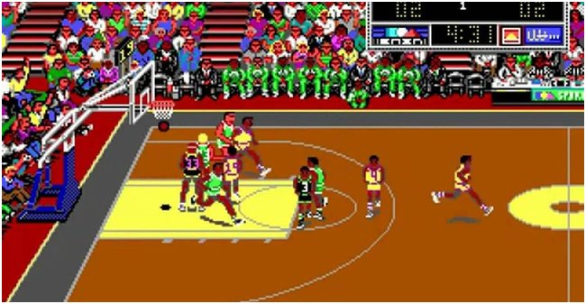 Lakers versus Celtics | Mega Drive