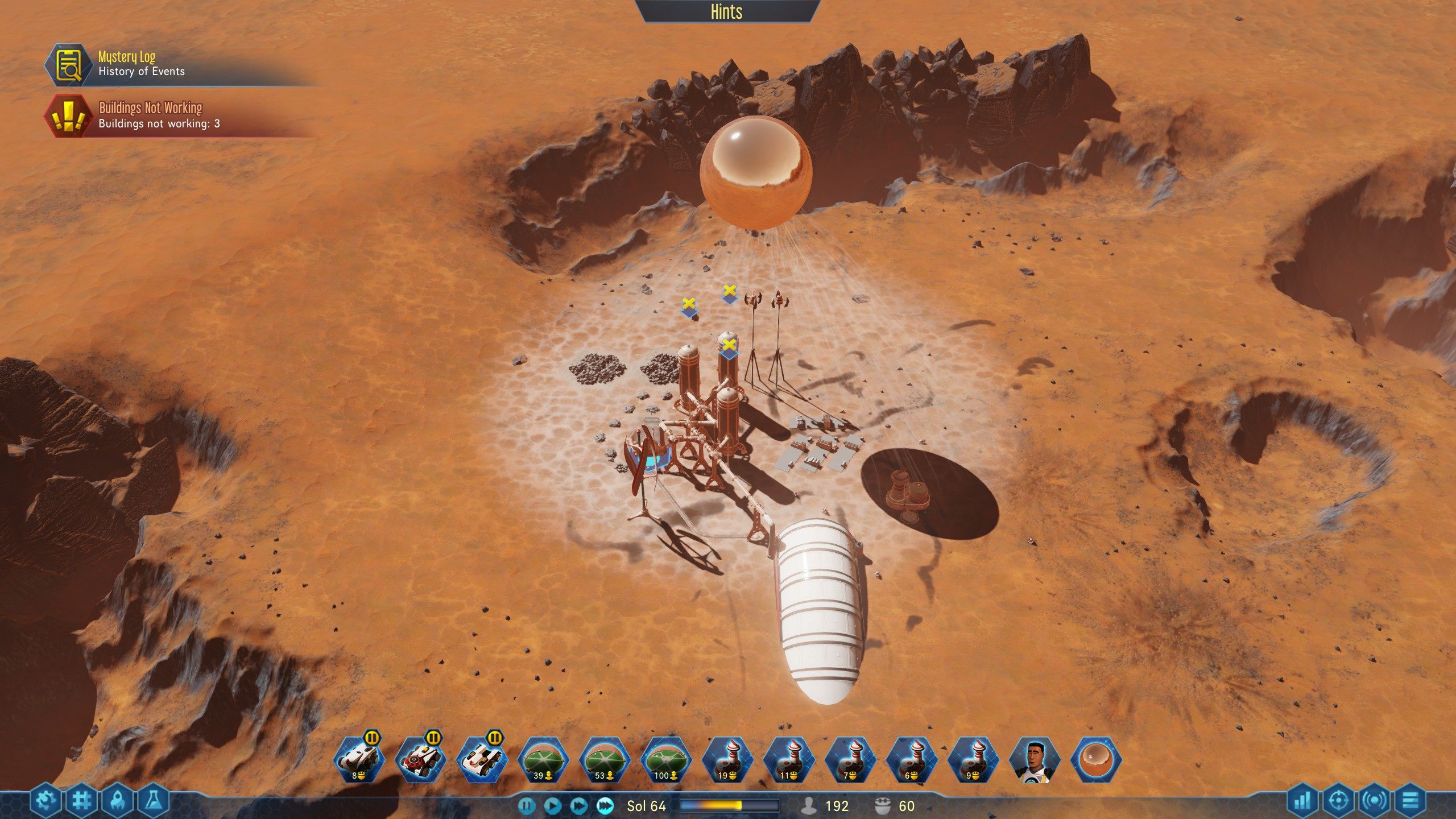 Surviving mars как убрать кабель