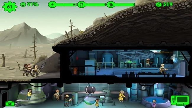 Как снести комнату в fallout shelter