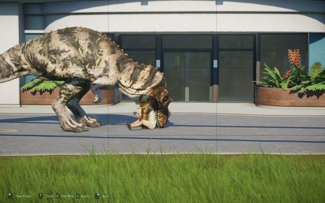 Jurassic world evolution как сфотографировать динозавра ps4