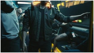 Дебютный трейлер Cyberpunk 2077 на движке