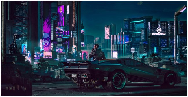 Геймплей Cyberpunk 2077 / Gamescom 2018