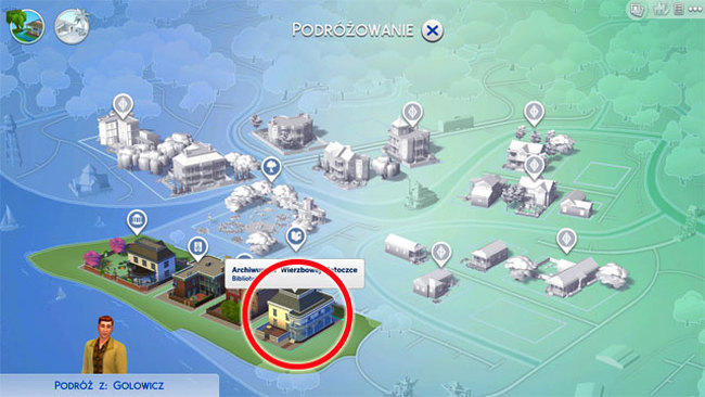 Общественные места и досуг вне дома / Sims 4