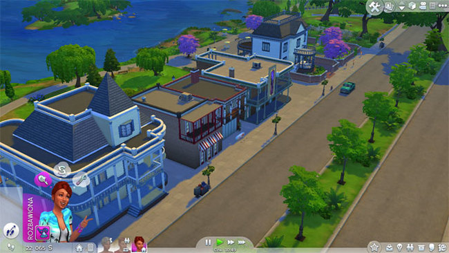 Общественные места и досуг вне дома / Sims 4