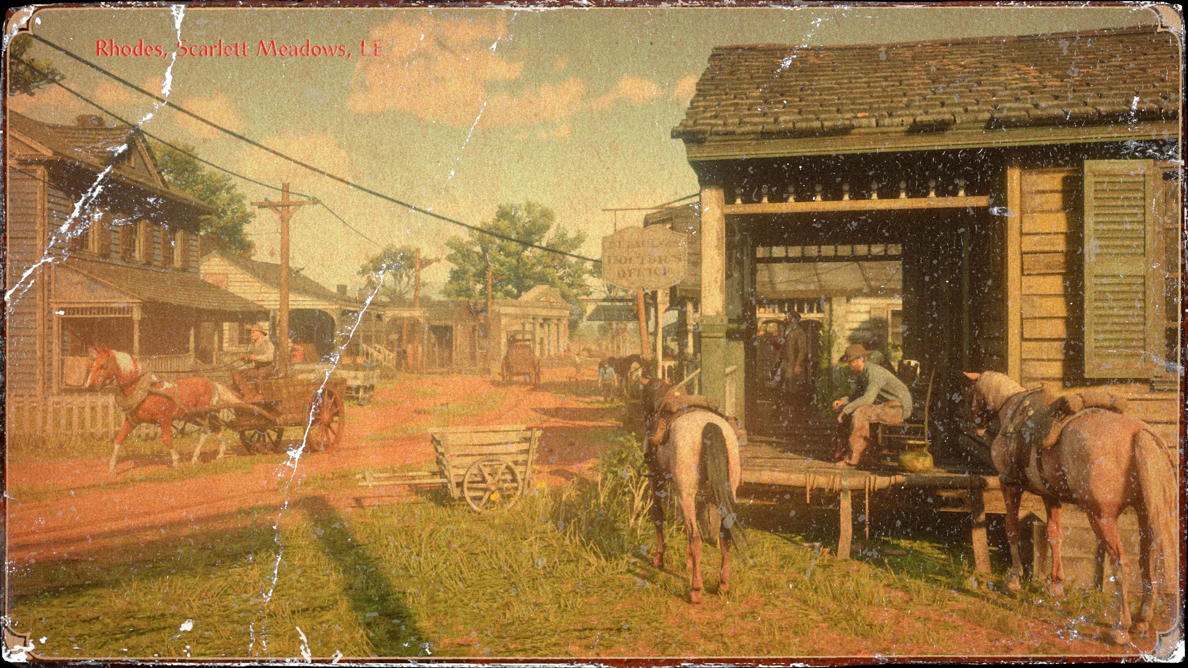 Локации и города в Red Dead Redemption 2