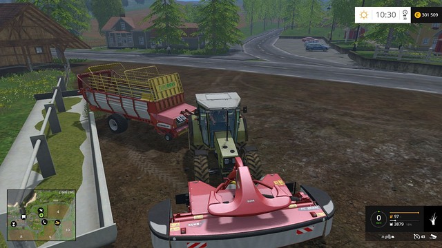 Как делать корм в farming simulator 2015