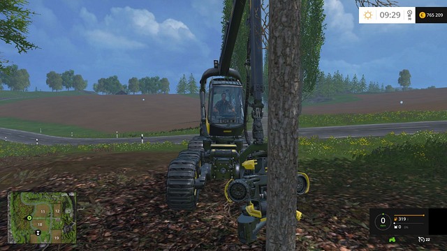 Как взять бревно в farming simulator 2015