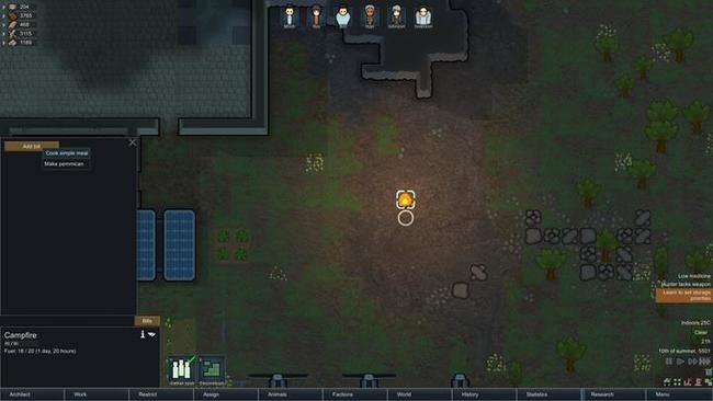 Как убрать толщу горной породы rimworld