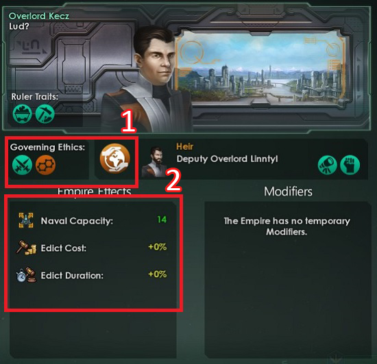 Stellaris как сменить форму правления
