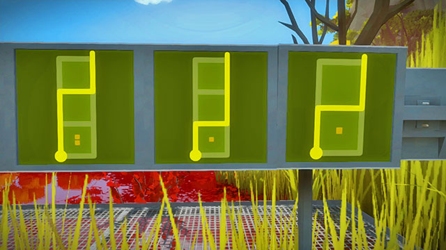 The witness загадка с цветами