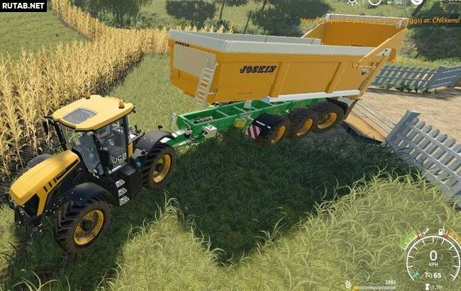 Разведение кур в Farming Simulator 19