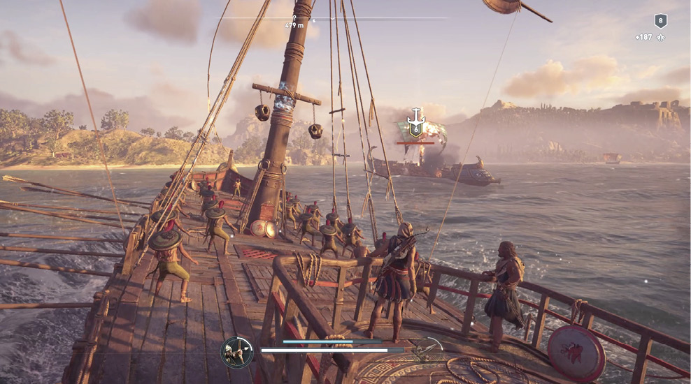 Адрестия – ваш корабль в Assassin's Creed Odyssey