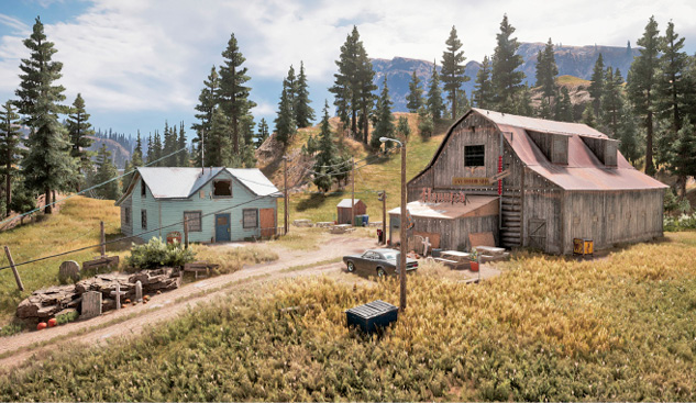 Far cry 5 проклятый дом о хары как включить электричество