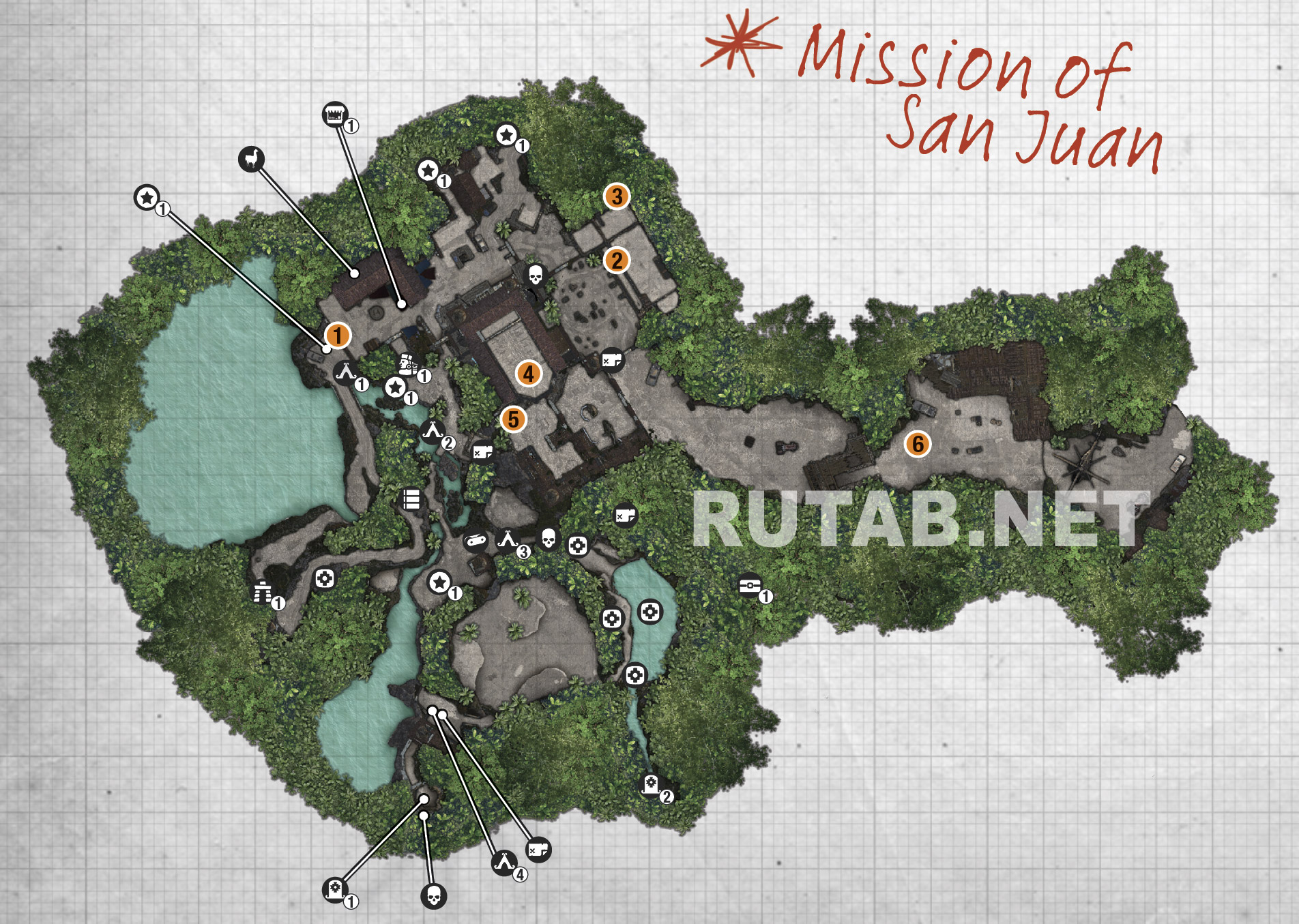 Mission map