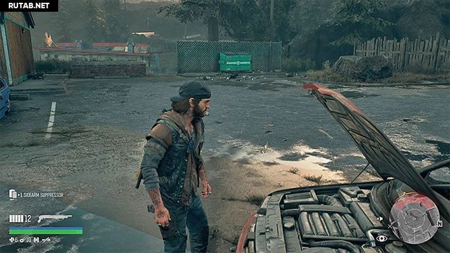 Days gone как одеть глушитель