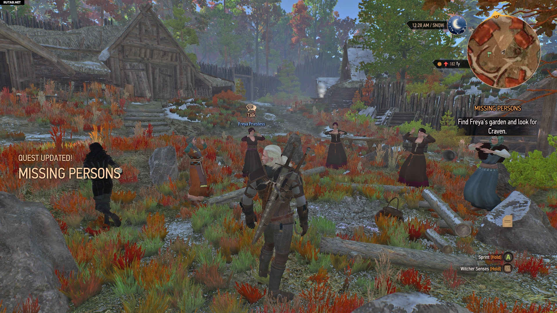 Главное задание: Пропал человек / The Witcher 3: Wild Hunt