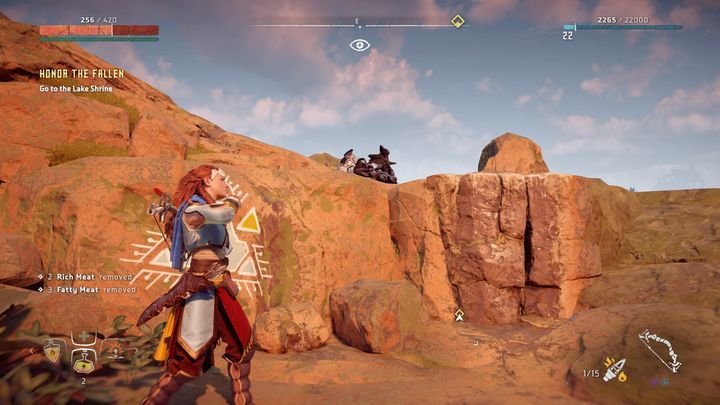 Horizon zero dawn задание поставлено на паузу что значит