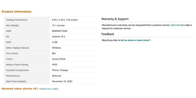 Motorola Moto G Stylus | Смартфон