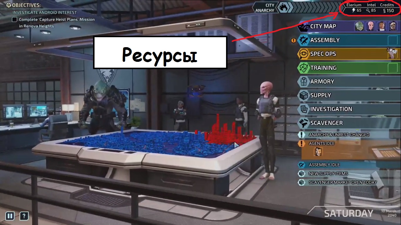 XCOM: Chimera Squad - гайд по ресурсам / Гайды