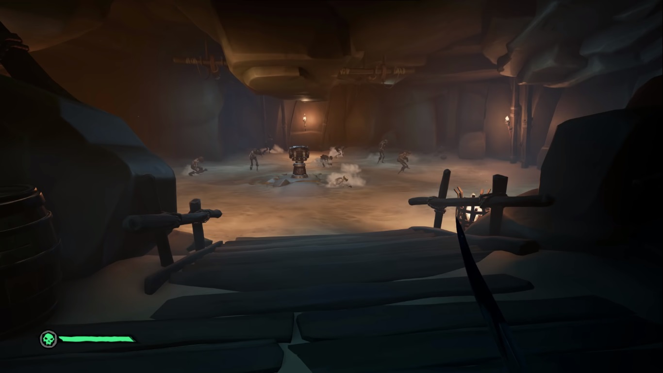 Проклятие скелета sea of thieves. Форпосты скелетов Sea of Thieves.