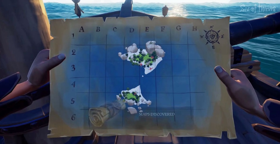 Рисунок первого извержения sea of thieves