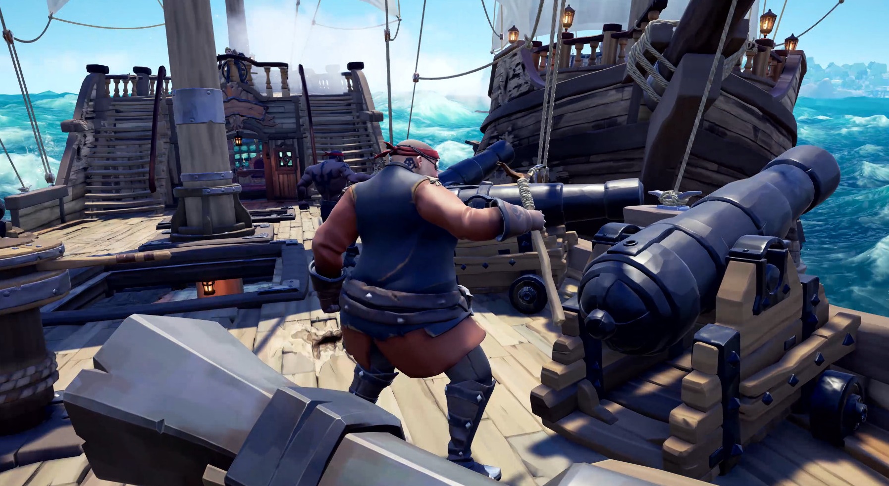 Мятежный рулевой sea of thieves как победить