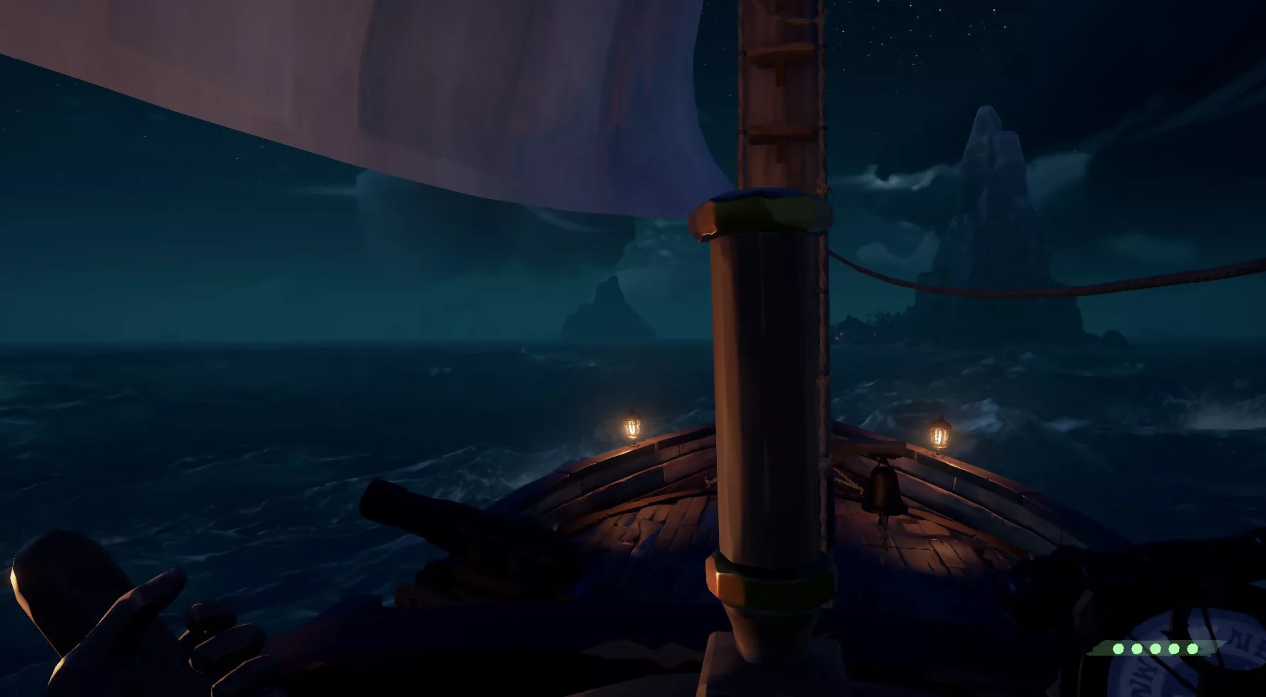 Sea of thieves водопад руби загадка