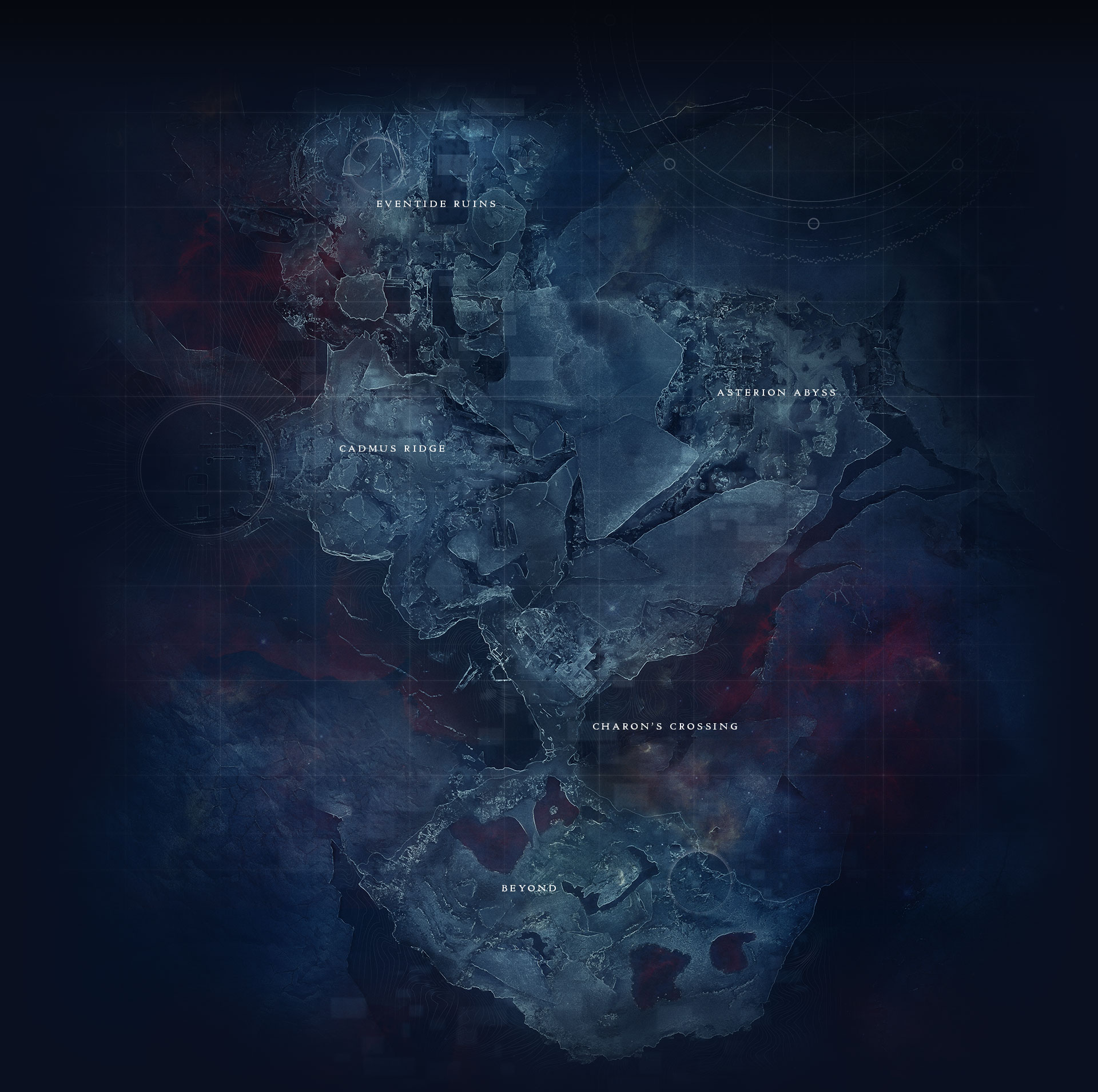 Карта Европы Destiny 2