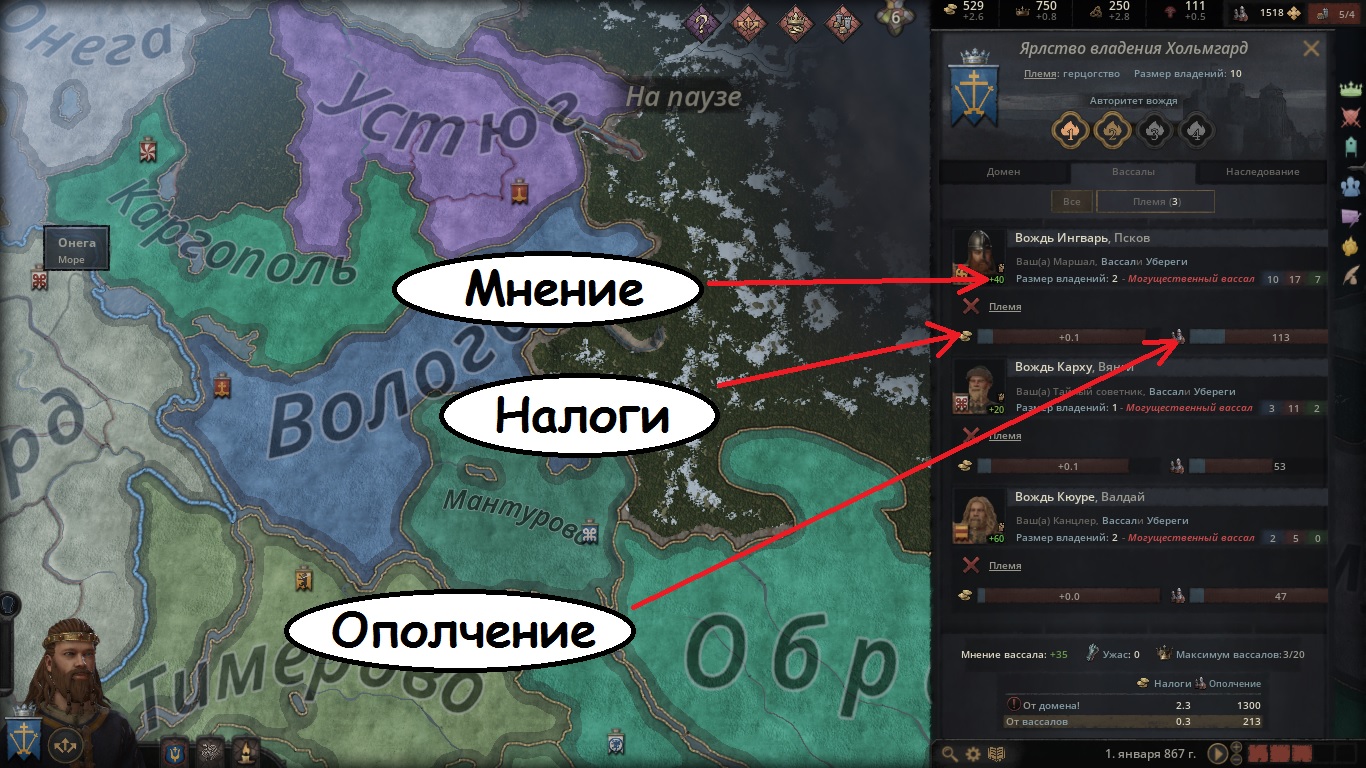 Покорить персонажа crusader kings 3 что значит