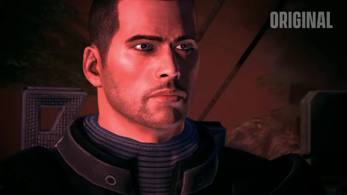 Сравнение Шепарда из Mass Effect Legendary Edition с оригинальной трилогией