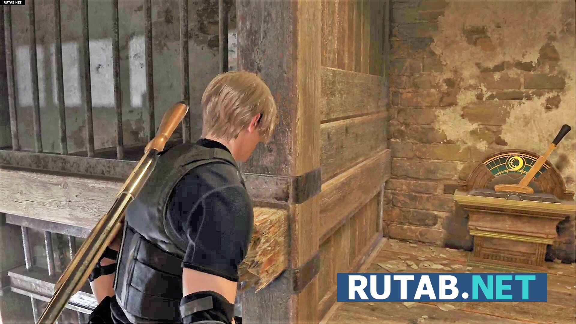 Resident Evil 4 - Глава 8: каменные скрижали, двери с луной и солнцем