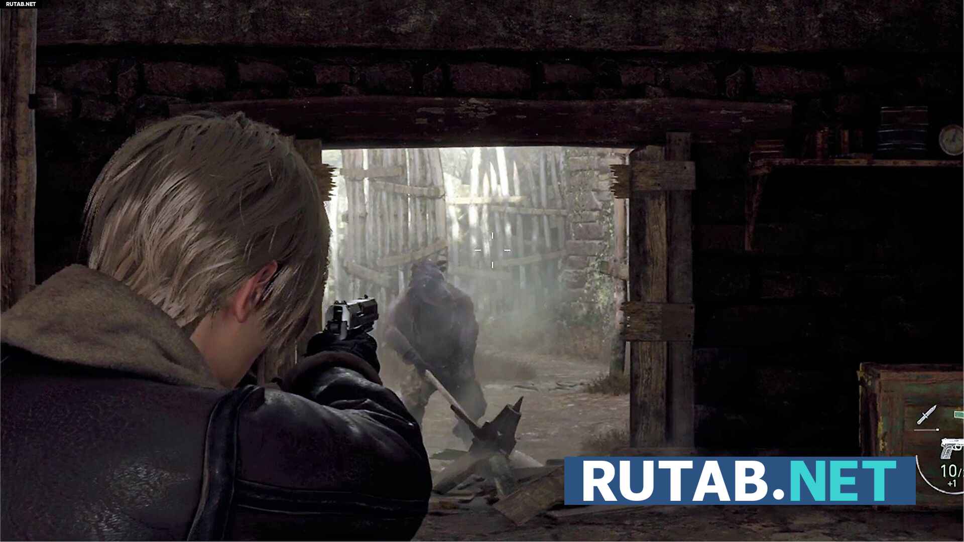 Resident Evil 4 - Глава 1: Ферма, решетка