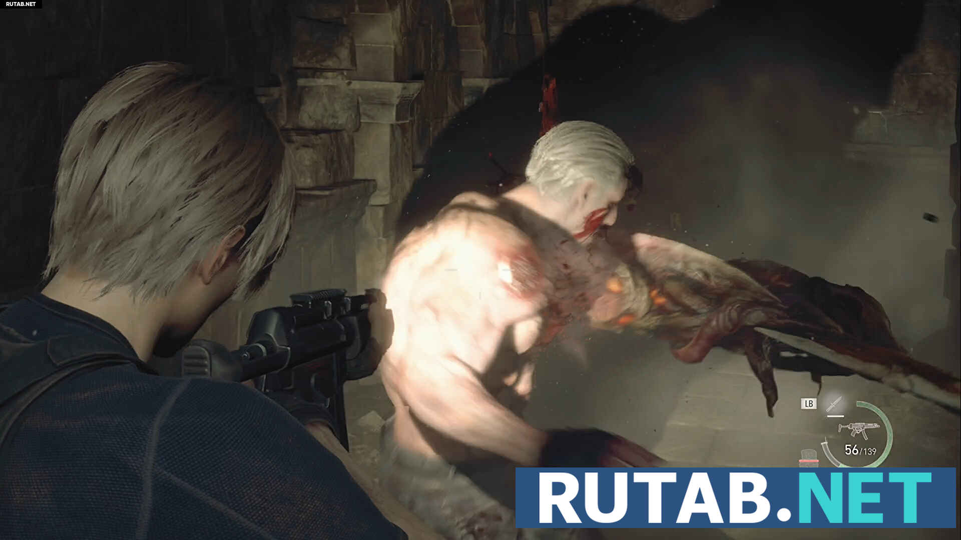 Resident Evil 4 - Глава 14: руины, бой с Краузером