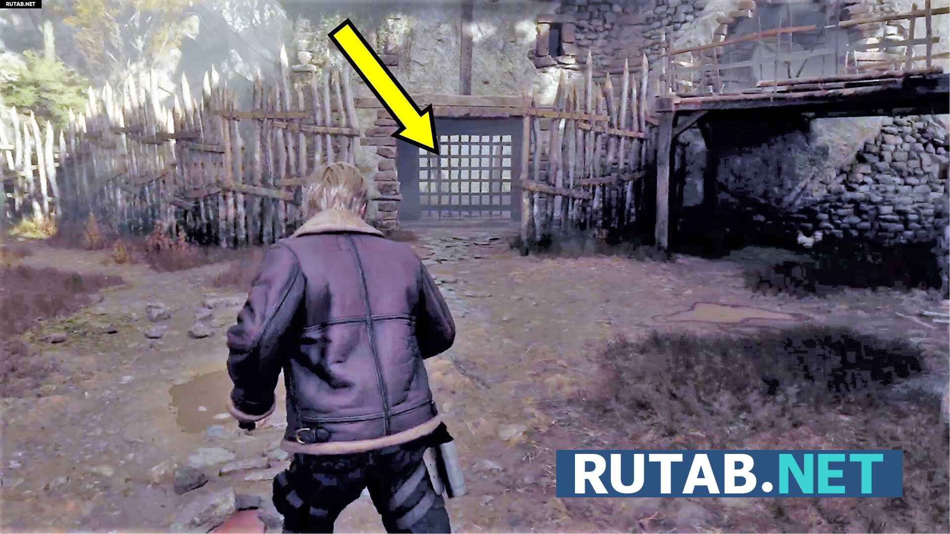 Resident Evil 4 - Глава 1: Ферма, решетка