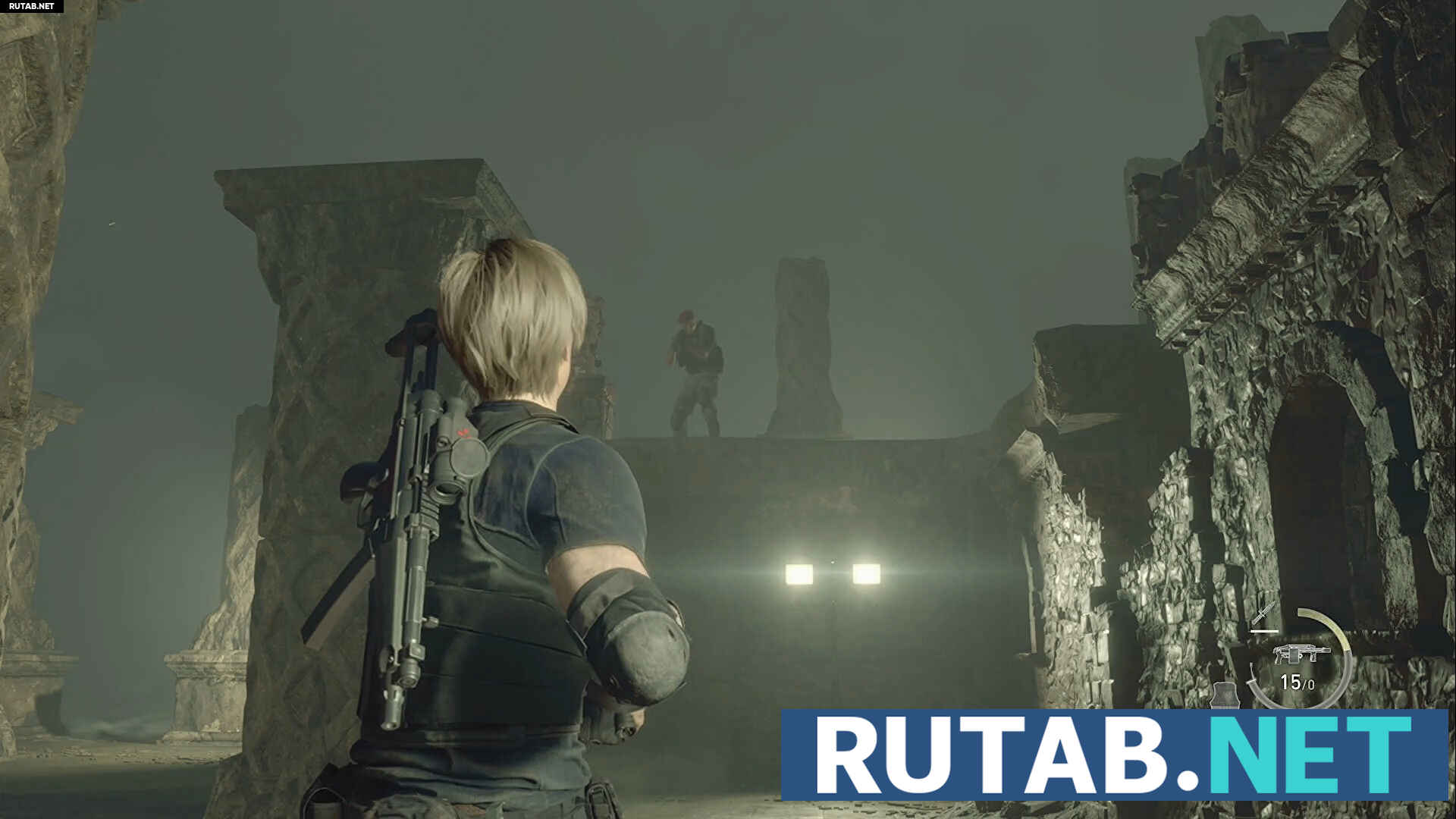 Resident Evil 4 - Глава 14: руины, бой с Краузером