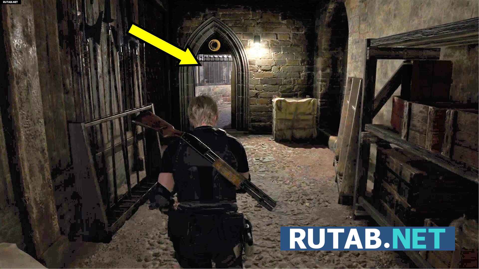 Resident Evil 4 - Глава 8: каменные скрижали, двери с луной и солнцем