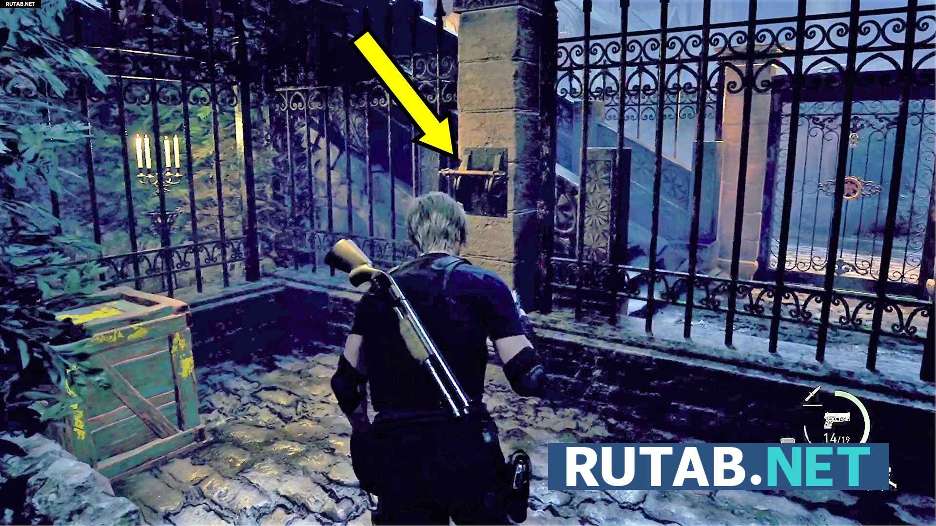 Resident Evil 4 - Глава 9: флаги, статуи, каменные головы