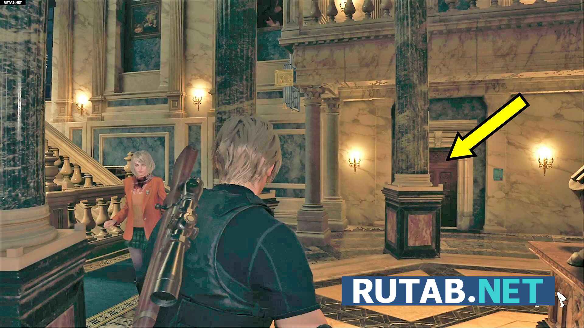 Resident Evil 4 - Глава 9: флаги, статуи, каменные головы