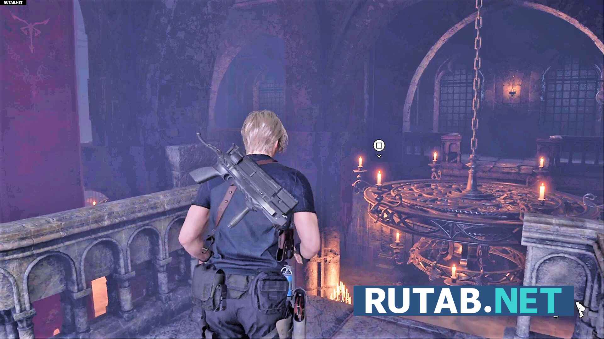 Resident Evil 4 - Глава 7: барельефы и мечи, Водный зал