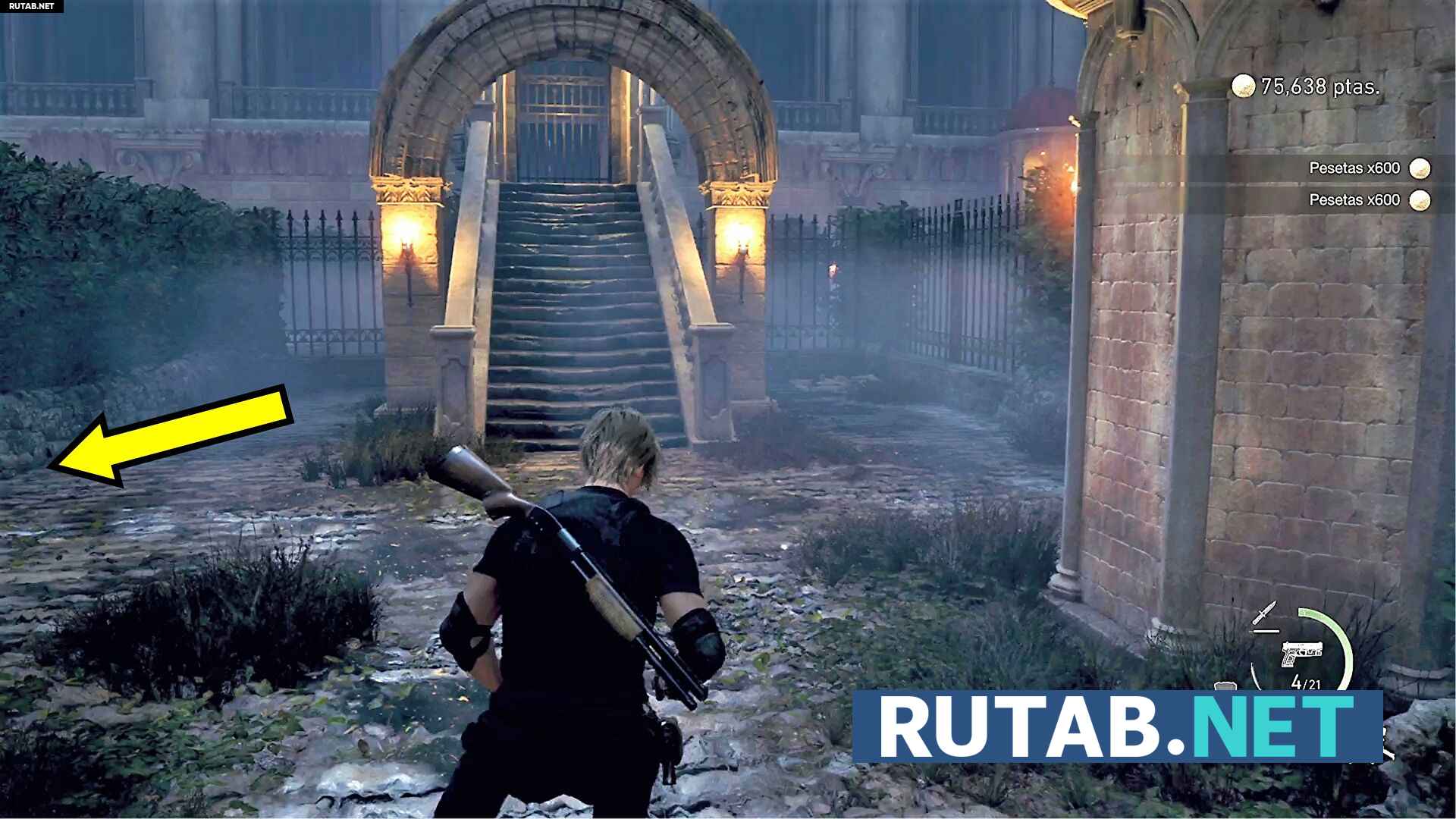 Resident Evil 4 - Глава 9: флаги, статуи, каменные головы