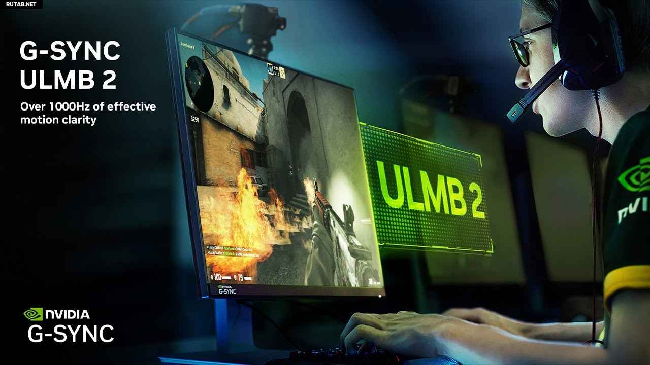 NVIDIA представила G-SYNC ULMB 2 — технологию Ultra Low Motion Blur второго  поколения