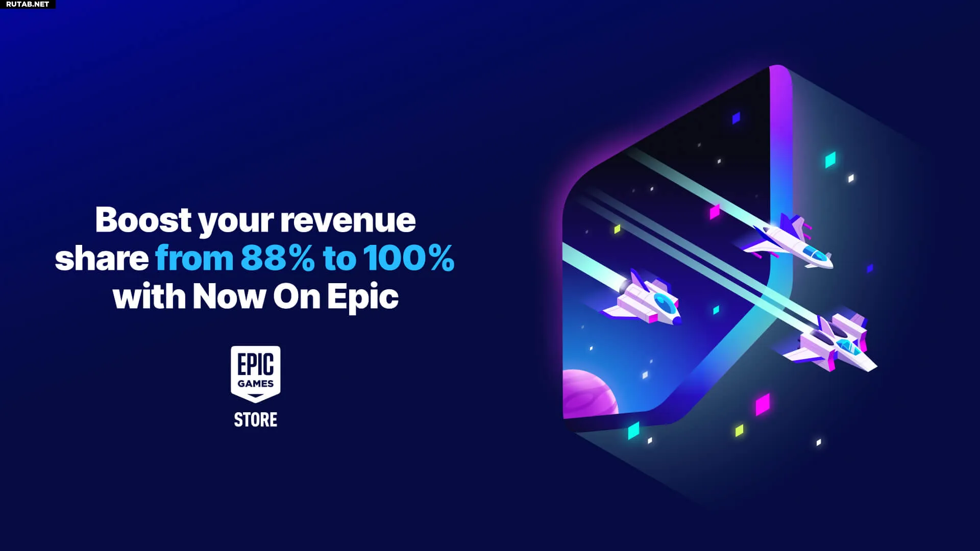 Epic Games предлагает разработчикам 100% доход в течение первых 6 месяцев