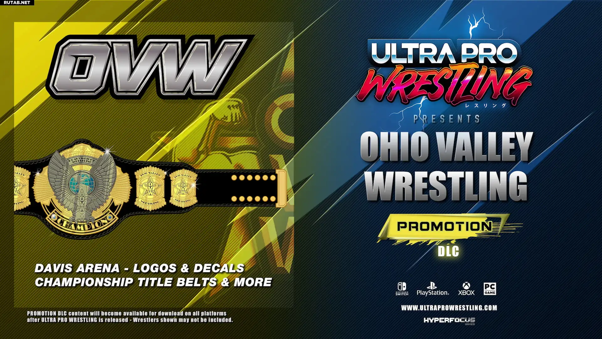 Ultra Pro Wrestling объявляет о партнерстве с OVW