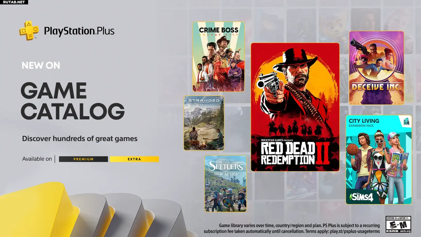 Red Dead Redemption 2 и еще 12 игр появятся в каталоге игр PlayStation Plus