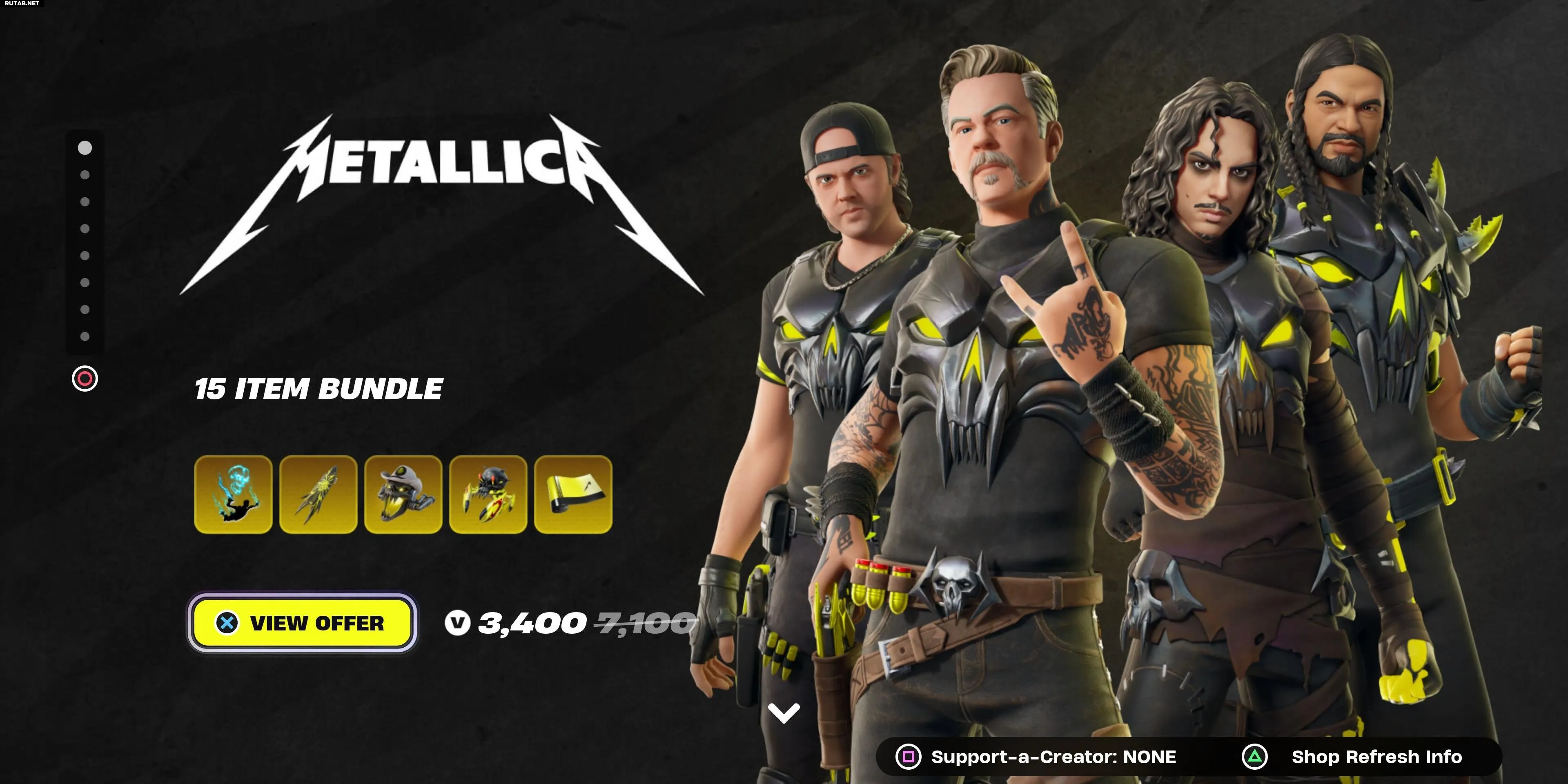 Как получить скины Metallica в Fortnite / Гайды