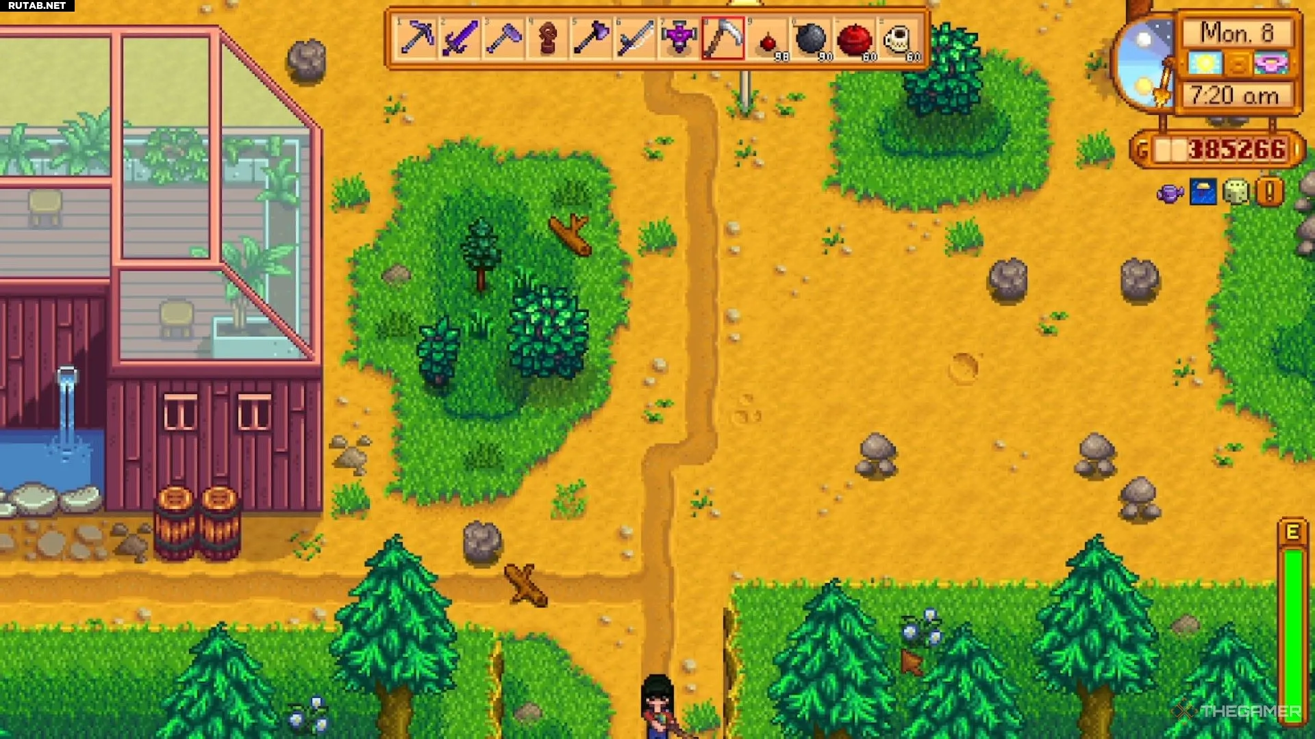 Как использовать косу, чтобы обмануть саммит в Stardew Valley / Гайды