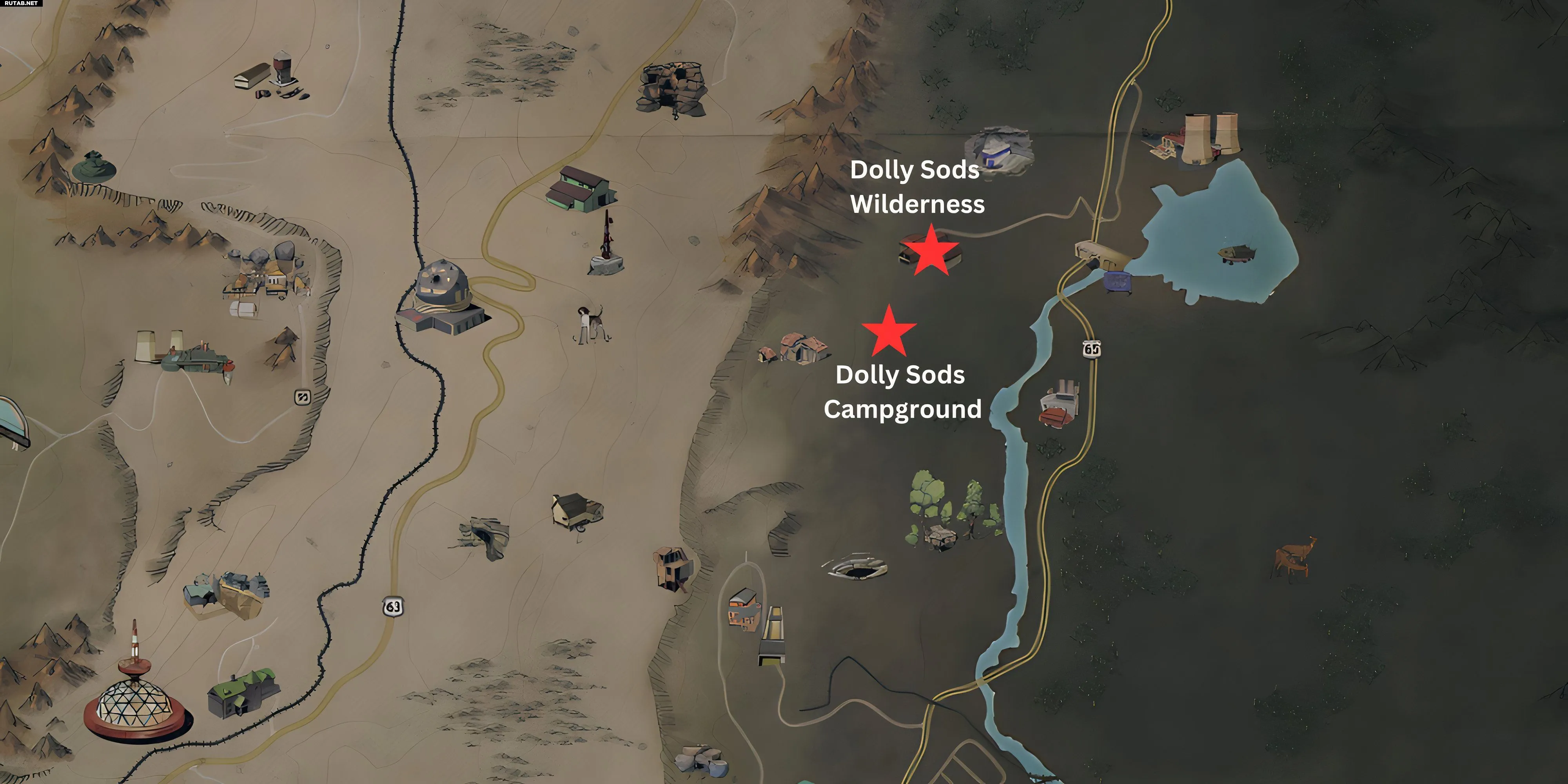 Megasloth locations fallout 76