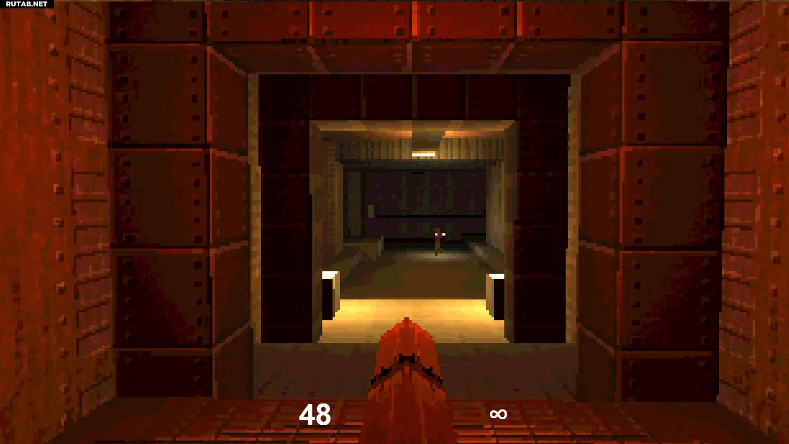 Игра, похожая на Quake, созданная с использованием JavaScript, занимает  всего 13 КБ памяти