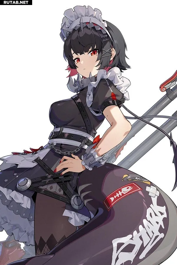 Cropped art of Ellen Joe from Zenless Zone Zero.